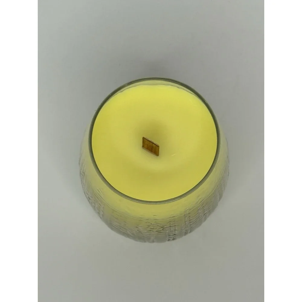 Yankee Candle Pure Radiance Crackling Ice Crystal Candle 14.5 oz Wood Wick